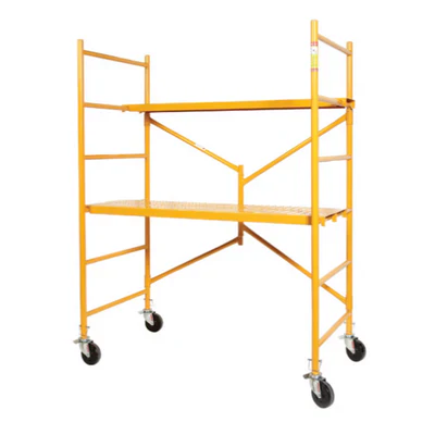 Circle Brand 6' Steel Folding Mobile Scaffold