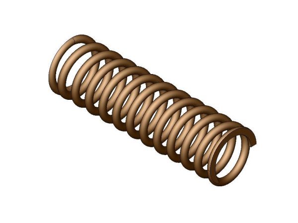 Dura Stilt Lower Coil Spring (Lt Brown)