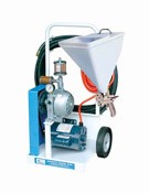 Kraft Texture Spray Machine with Gun and Hopper