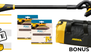 Mirka LEROS 9" Drywall Sander with Carrying Bag (MIW95020BAUS)
