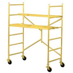 Circle Brand 6' Steel Folding Mobile Scaffold
