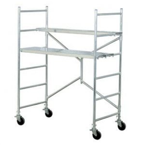 Circle Brand 6' Aluminum Folding Mobile Scaffold