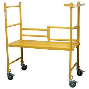 Circle Brand 4' Mini Scaffold 4" Caster